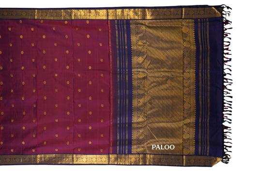ten yards madisar silk saree paloo