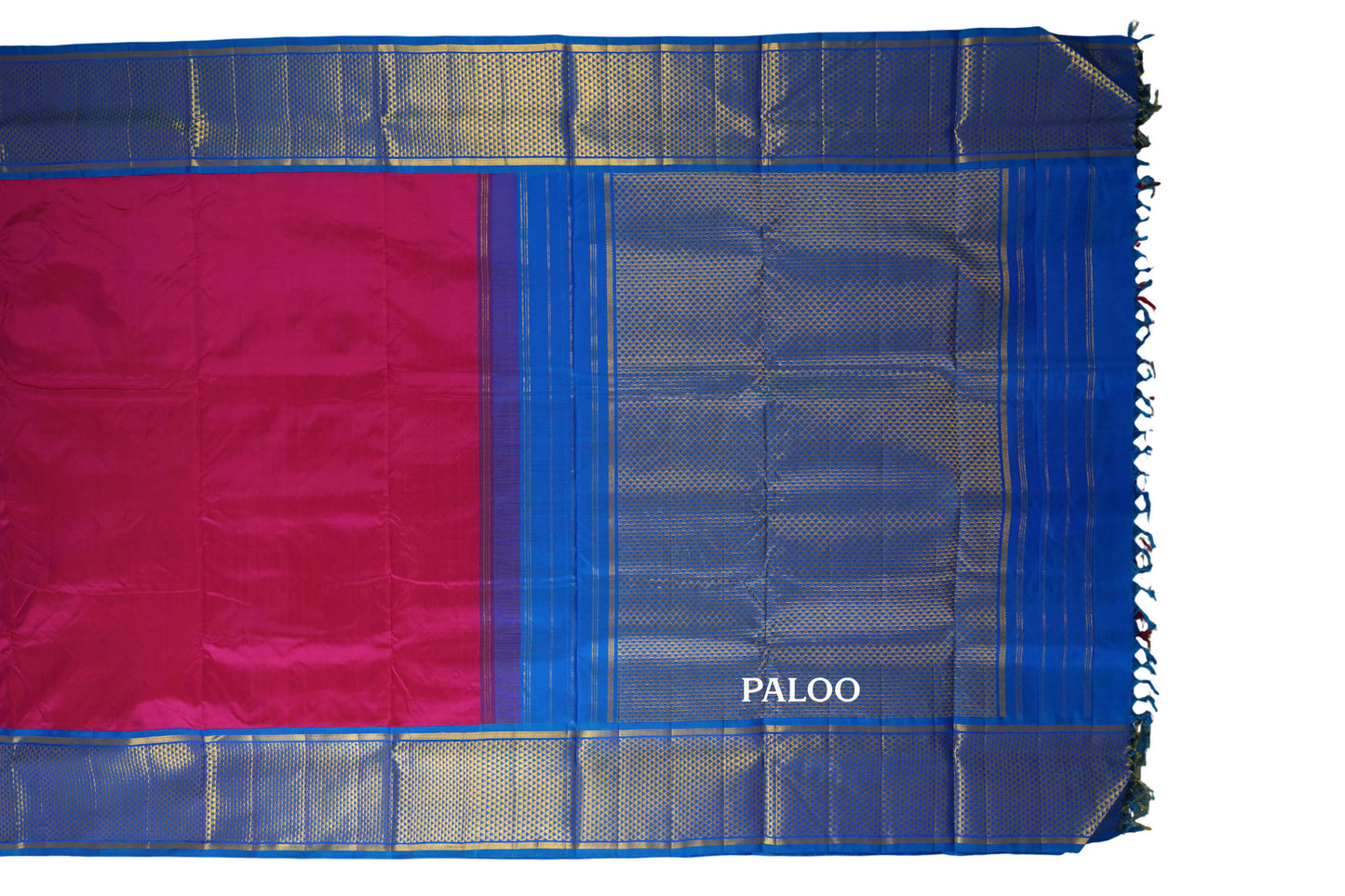 ten yards madisar silk saree paloo