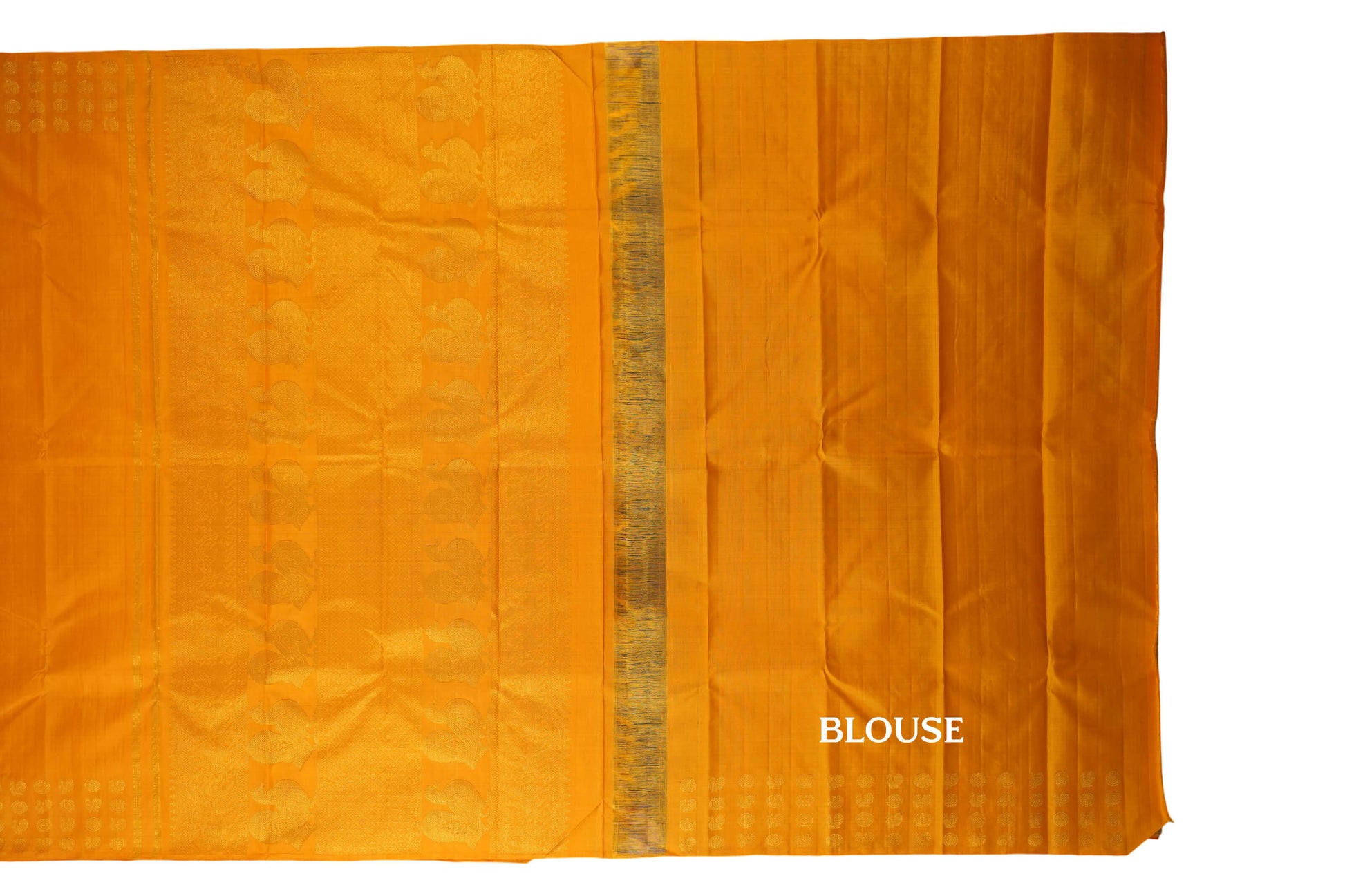 vintage kanjivaram silk saree blouse