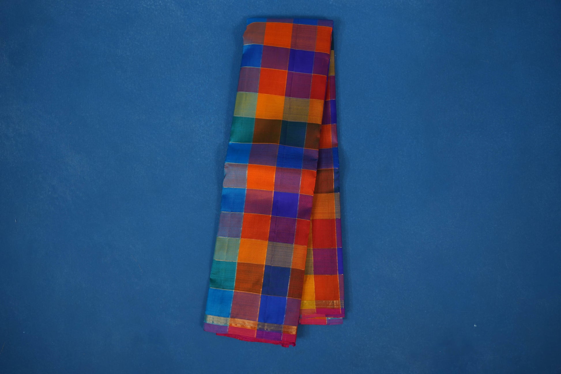 borderless vintage kanjivaram silk saree