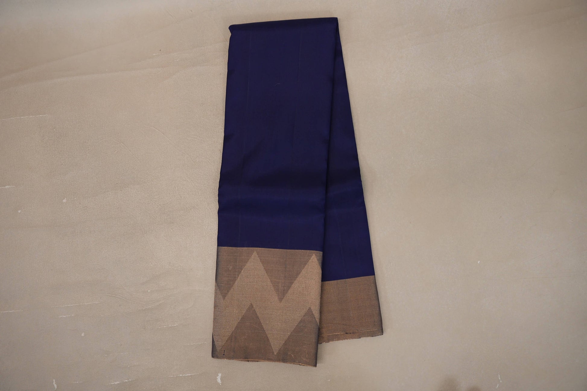Navy Blue Light Weight Kanjivaram Silk Saree 
