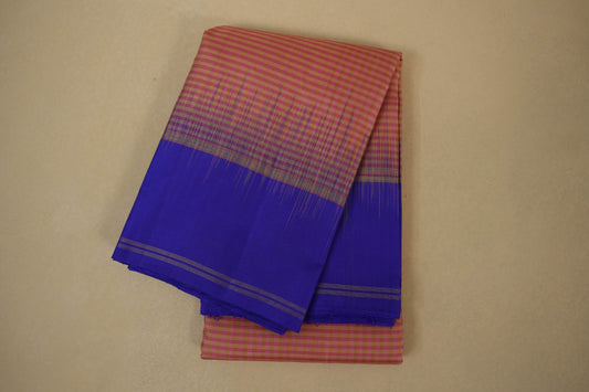Multi color light weight kanjivaram silk saree