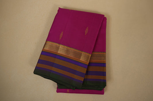 Pink light weight kanjivaram silk saree