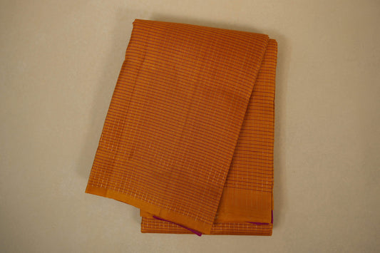 Mustard light weight kanjivaram silk saree