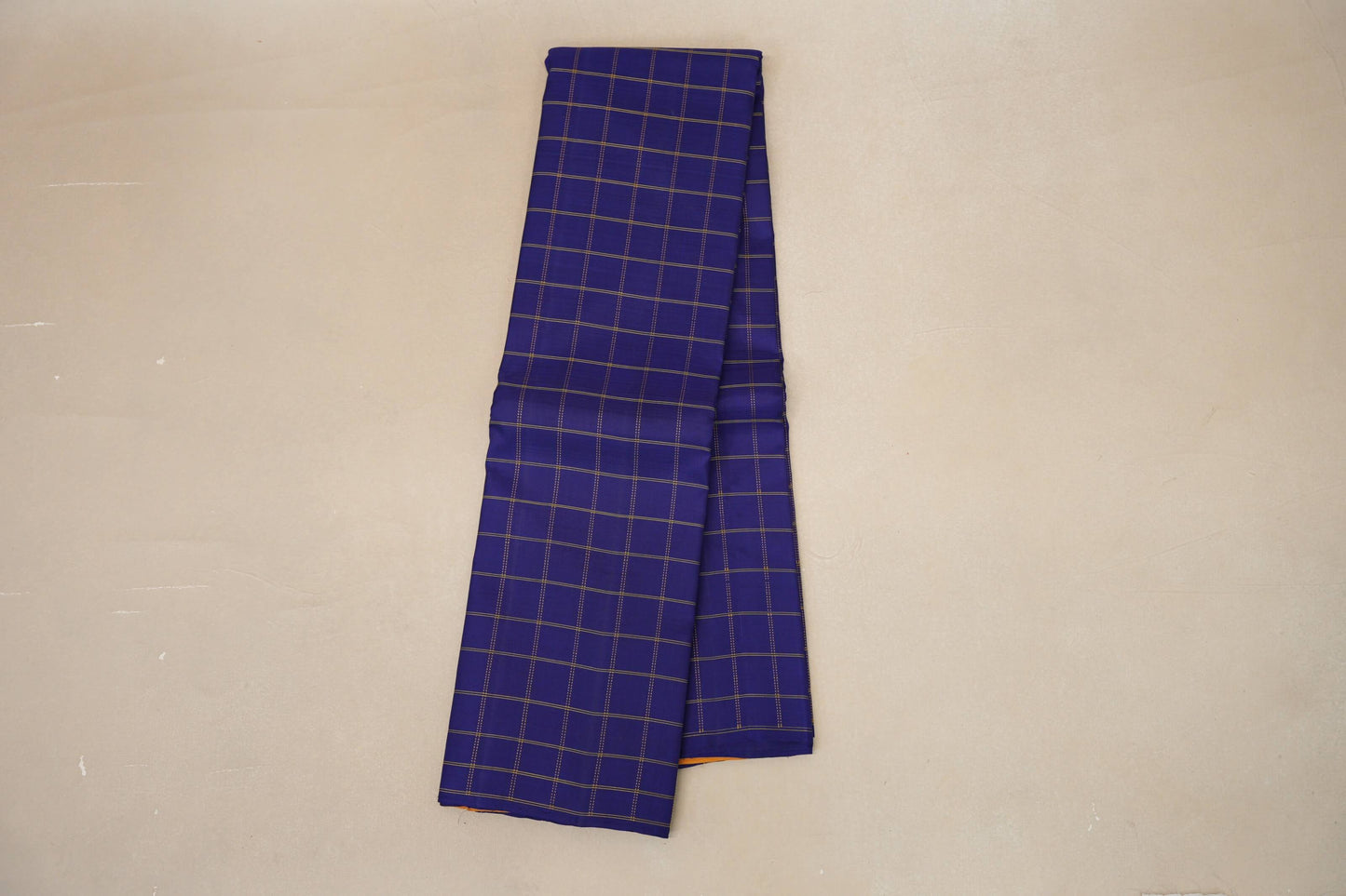 Royal Blue Borderless Vintage Kanjivaram Silk Saree online