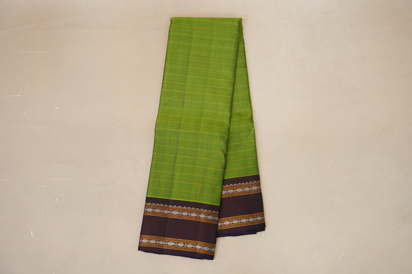  Parrot Green Vintage Kanjivaram Silk Saree online