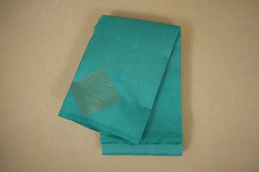 Rama Blue Lightweight Kanjivaram Saree