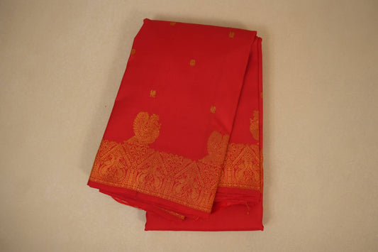 Red Kanjivaram Silk Saree 