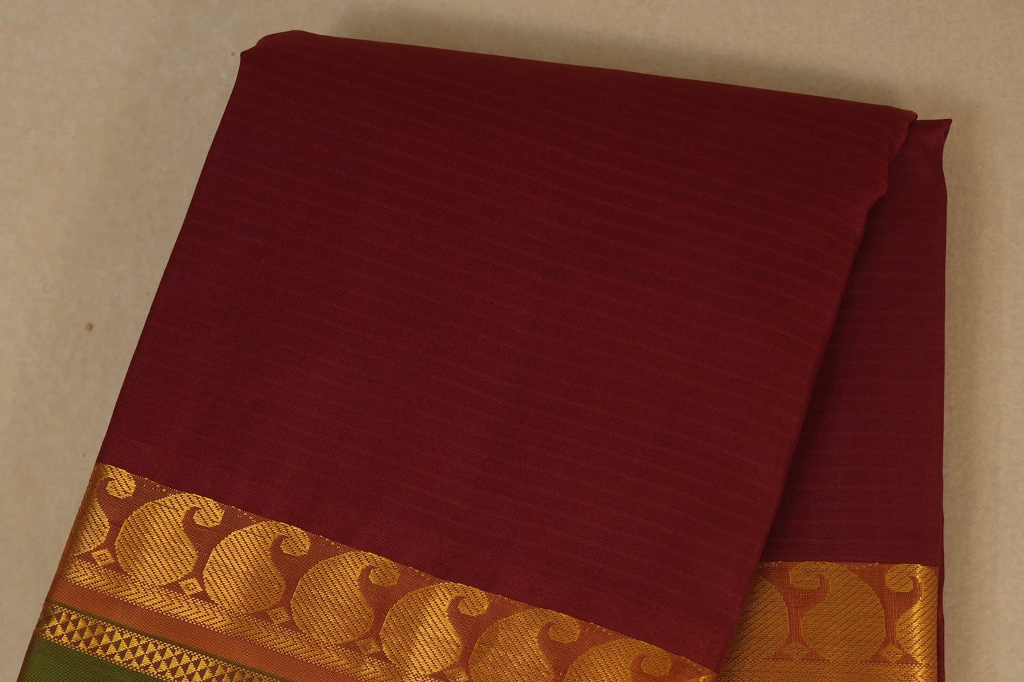 maroon kanjivaram silk saree body