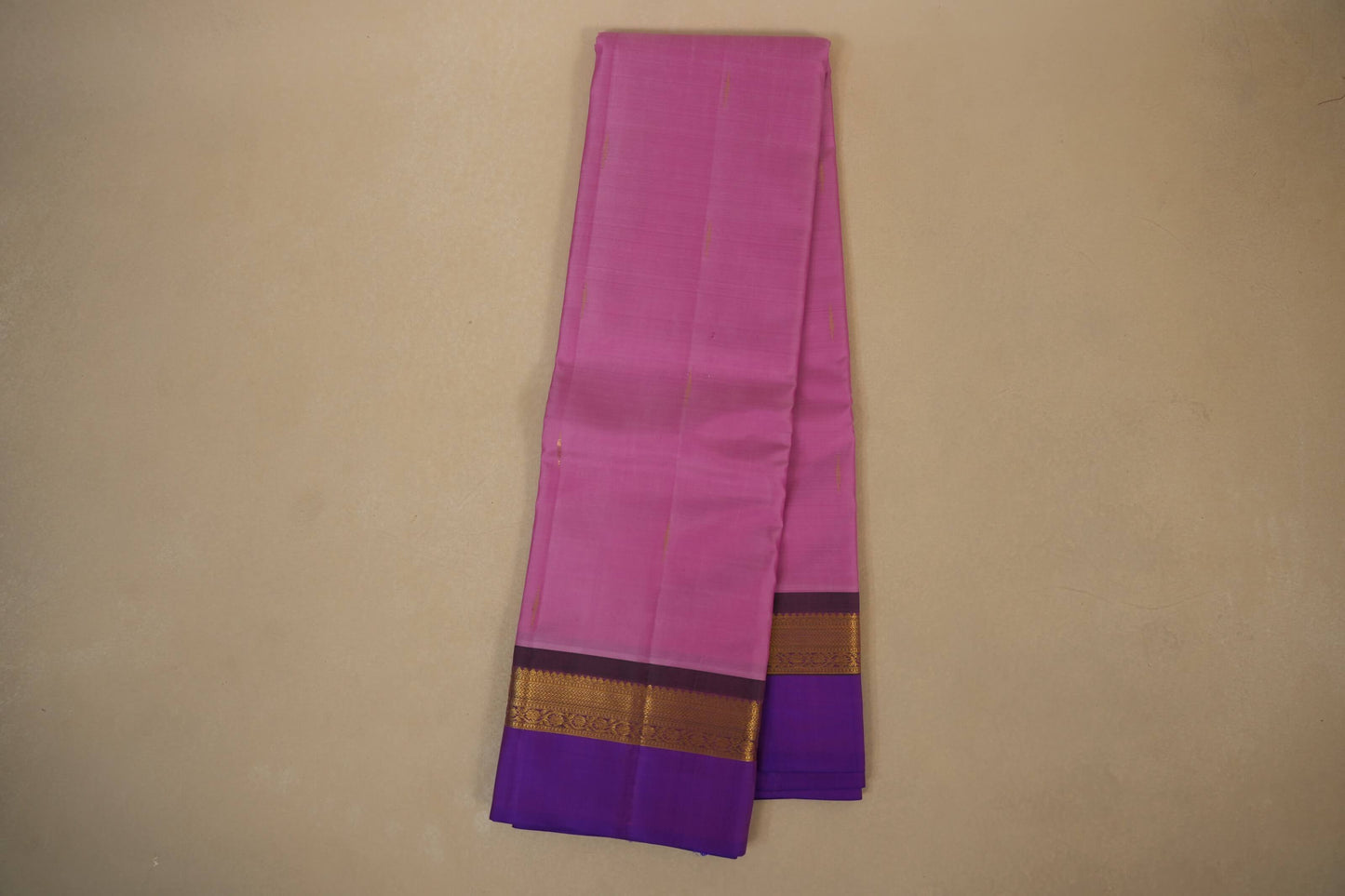 Baby Pink kanchipuram Silk Saree