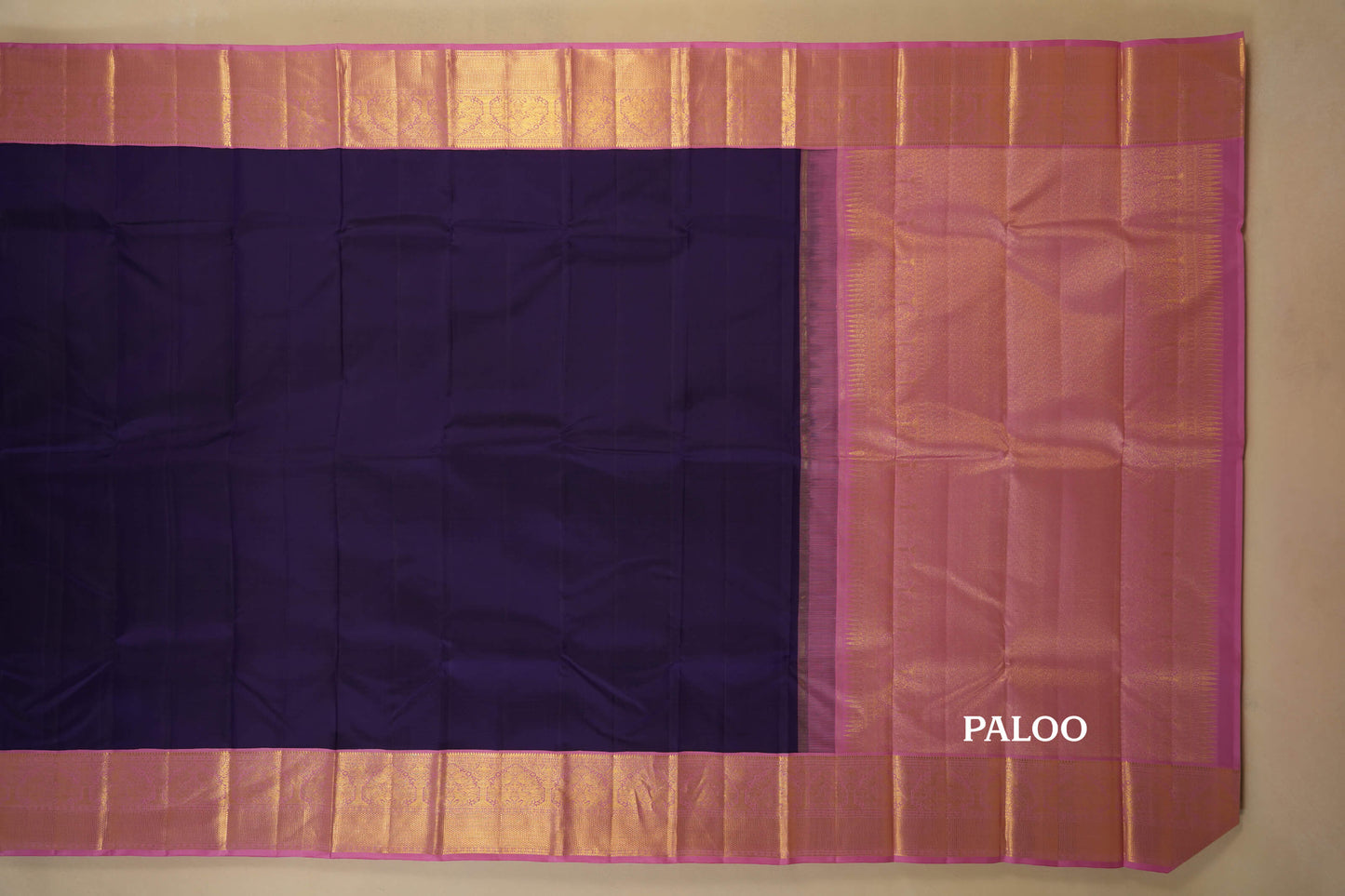 vintage kanjivaram silk saree paloo