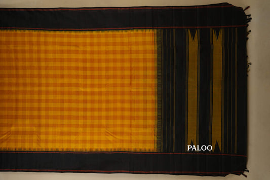 vintage kanjivaram silk saree paloo