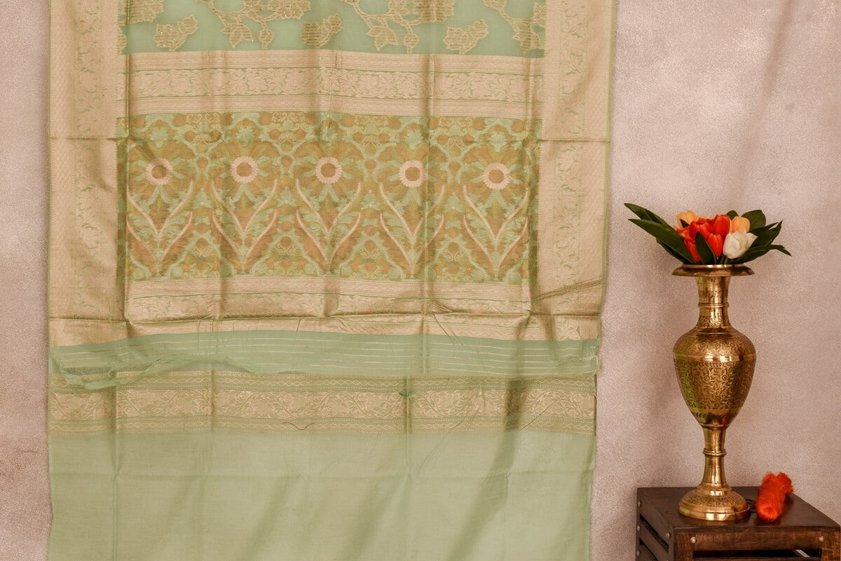 Blended cotton saree SS3636