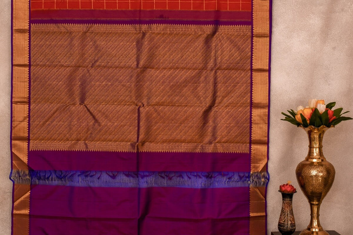 Kanjivaram silk saree SS3900