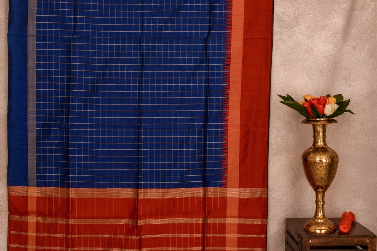 Blended cotton saree SS3649