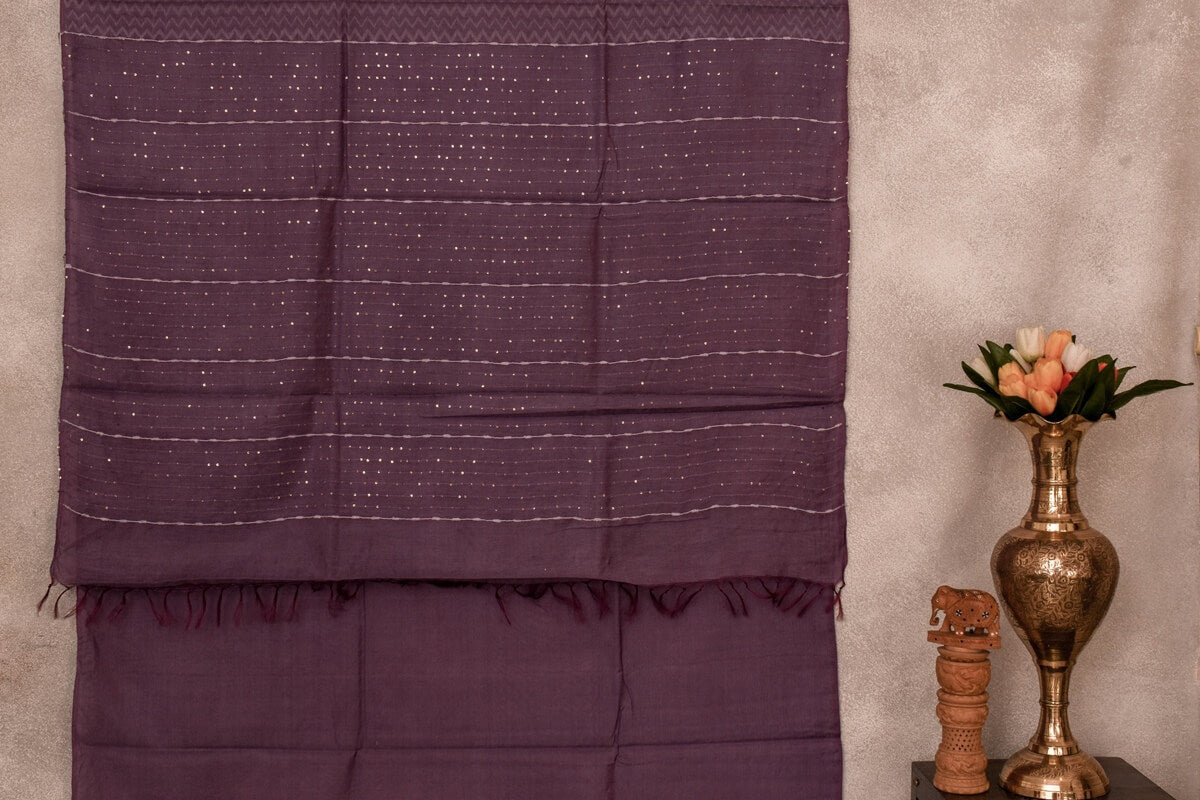 Blended cotton saree SS3857
