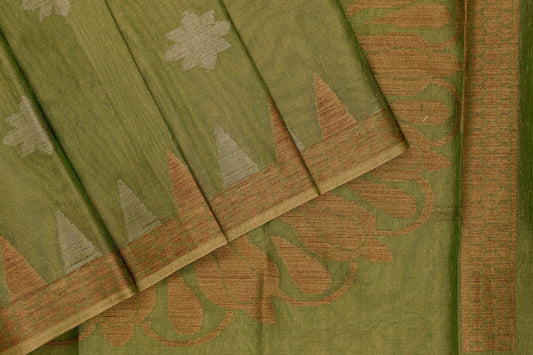 Blended cotton saree SS3637