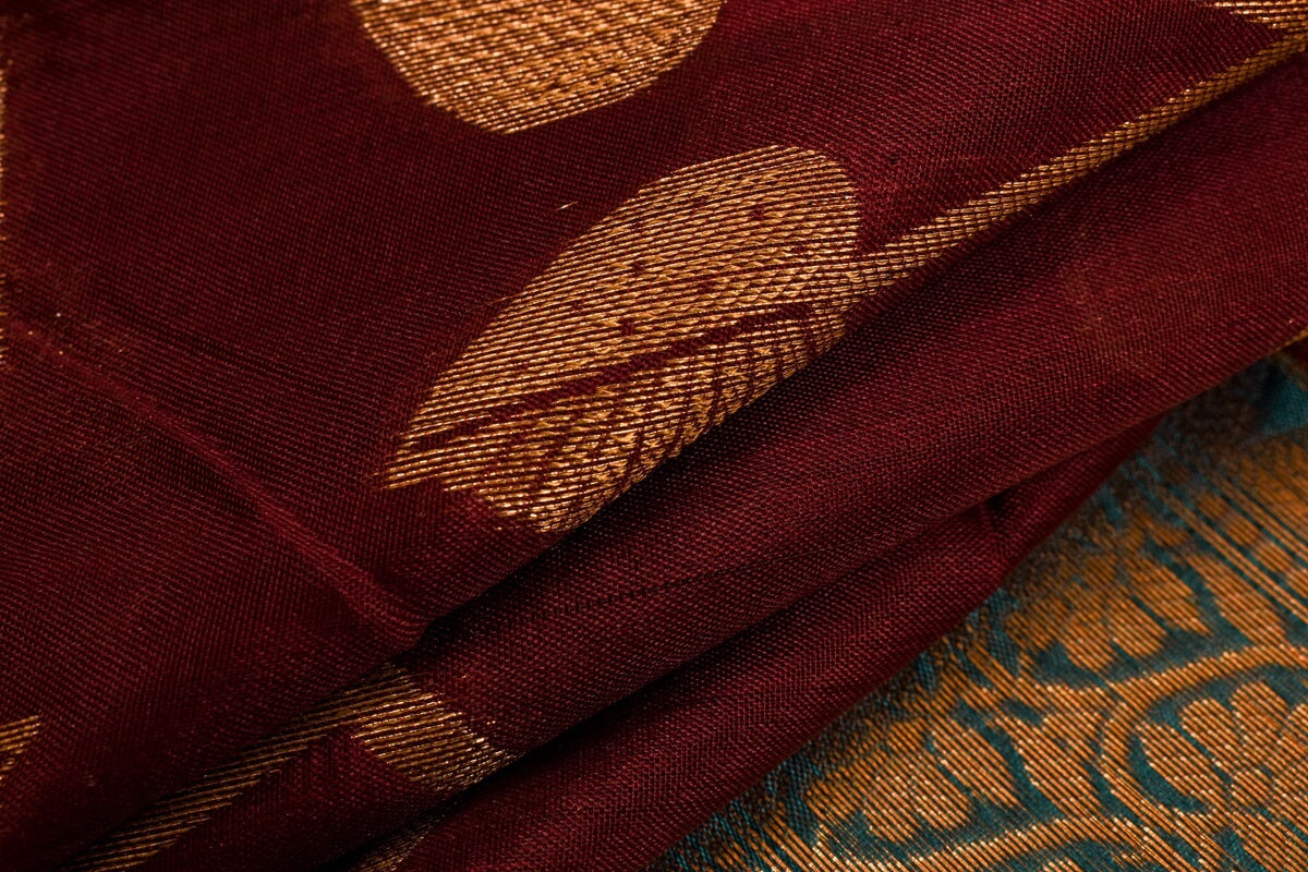 Semi raw silk saree SS3751