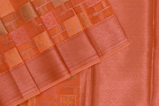 Blended cotton saree SS3749