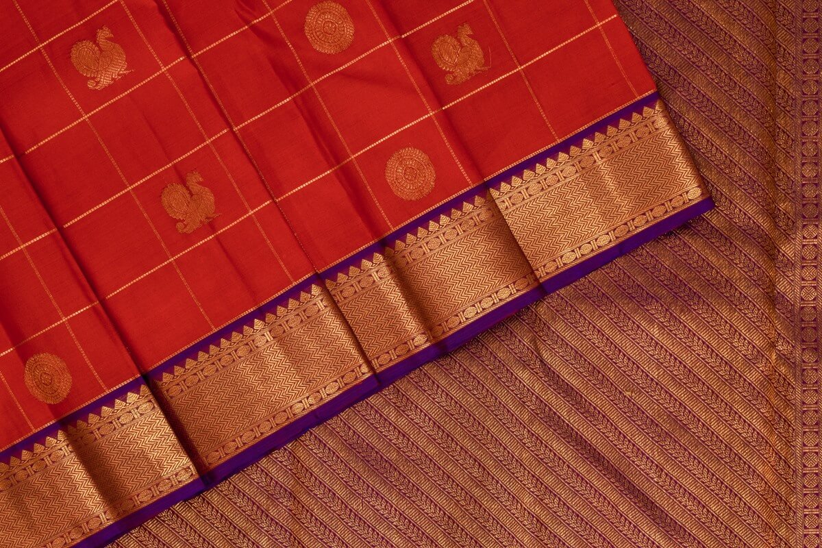 Kanjivaram silk saree SS3900