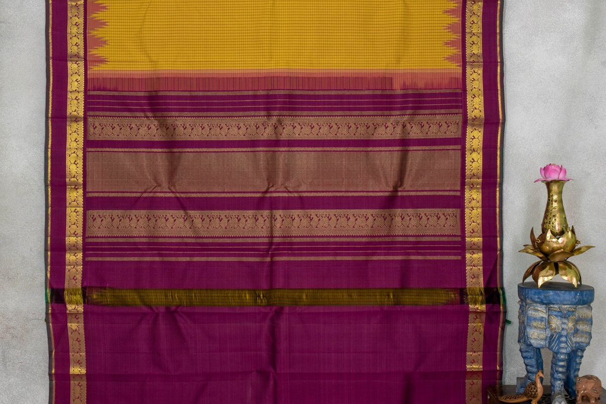 Kanjivaram silk saree SS3971