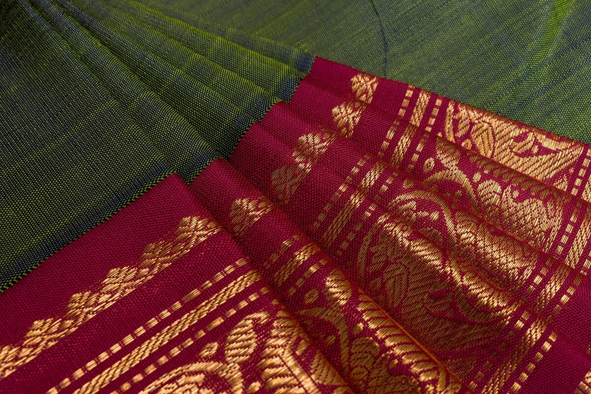 Kanjivaram silk saree SS3972