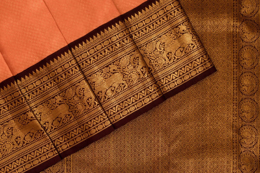 Kanjivaram silk saree SS3778