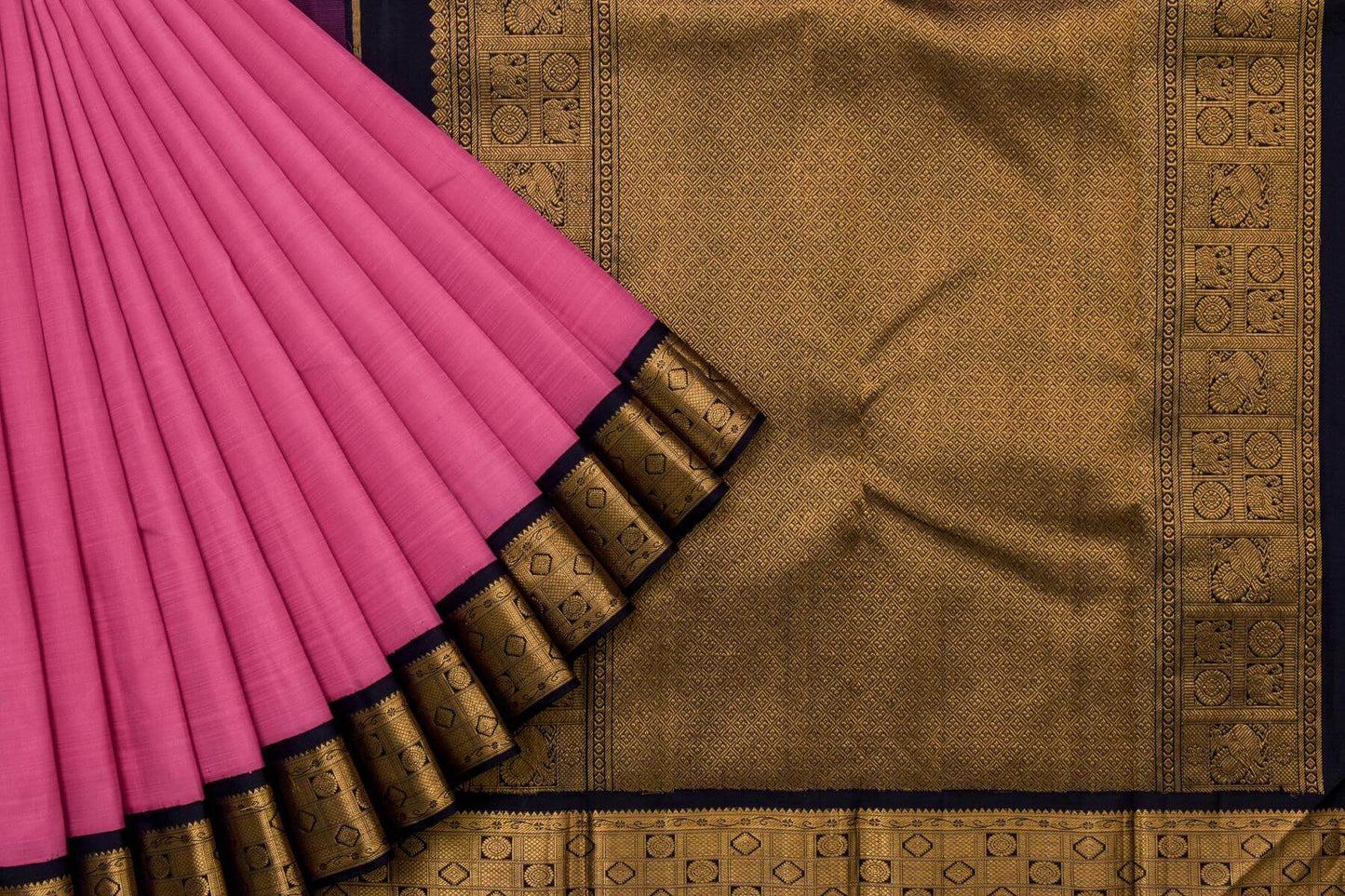 Light Pink Kanjivaram Silk Saree SS5540