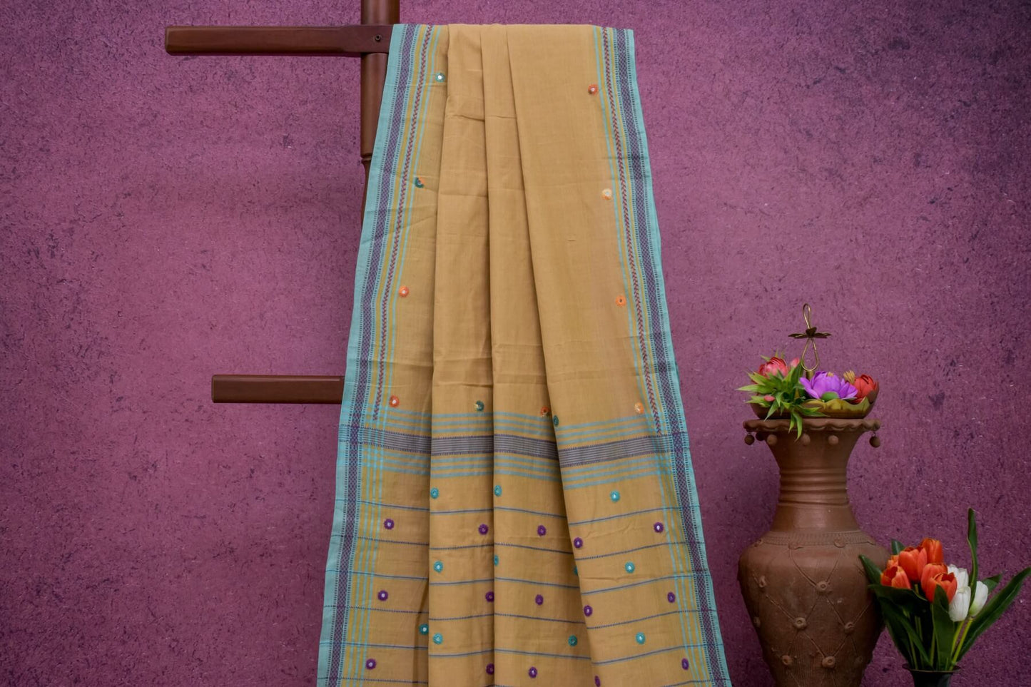 Chettinad cotton saree SH008