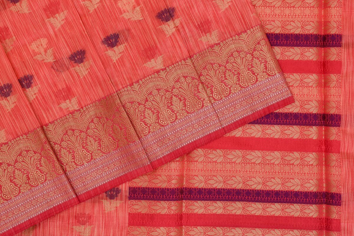 Blended cotton saree SS3800