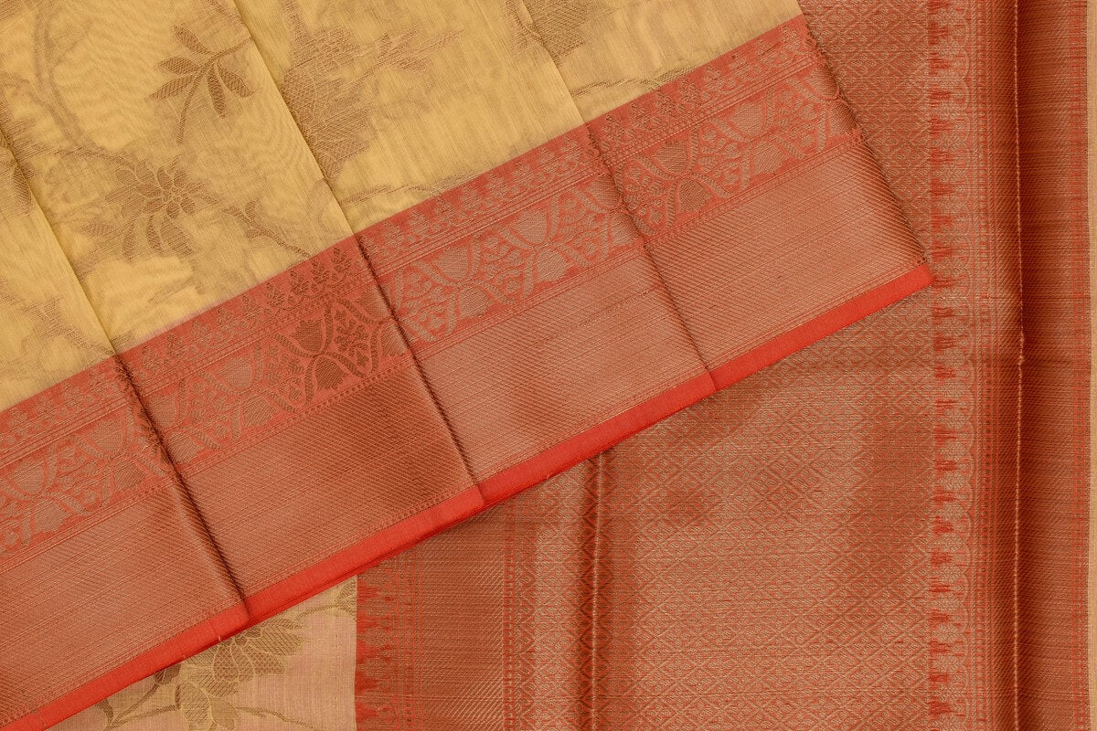 Blended cotton saree SS3801