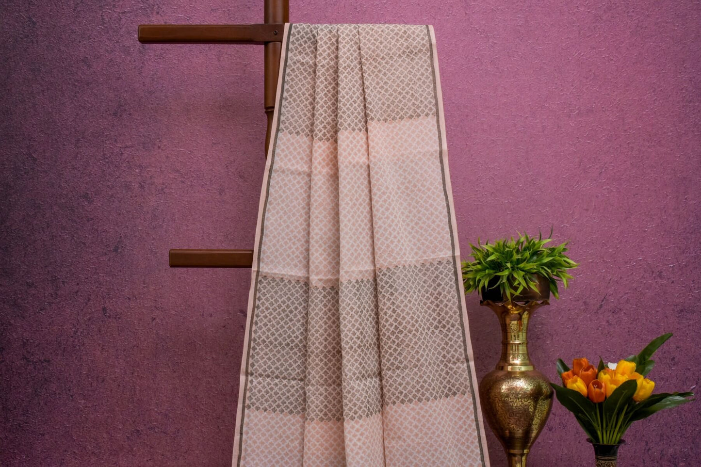 Block print Cotton Saree SS4739