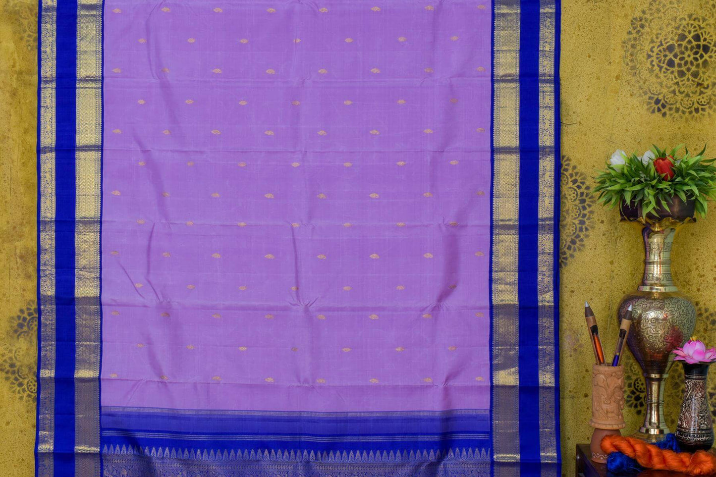Kanjivaram silk saree SS4207