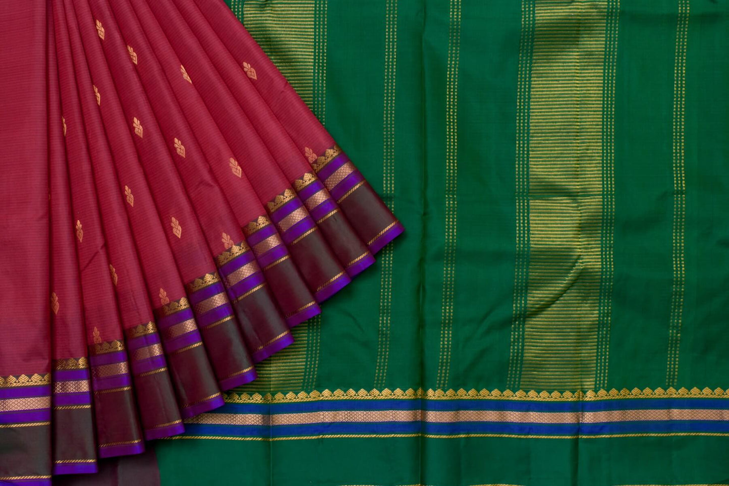 Light Weight Kanjivaram Silk Saree AC1455