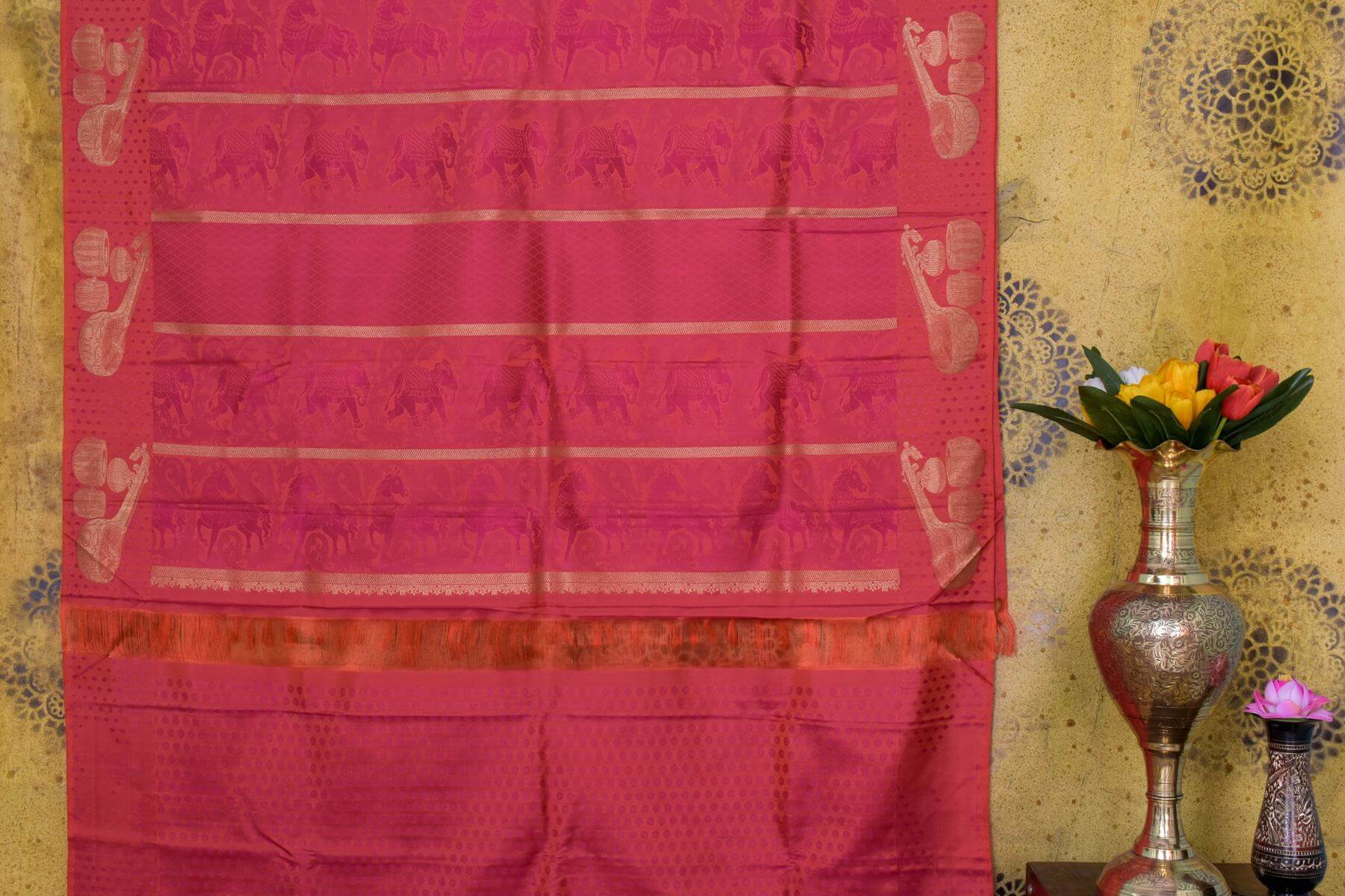 Kanjivaram silk saree SS4284