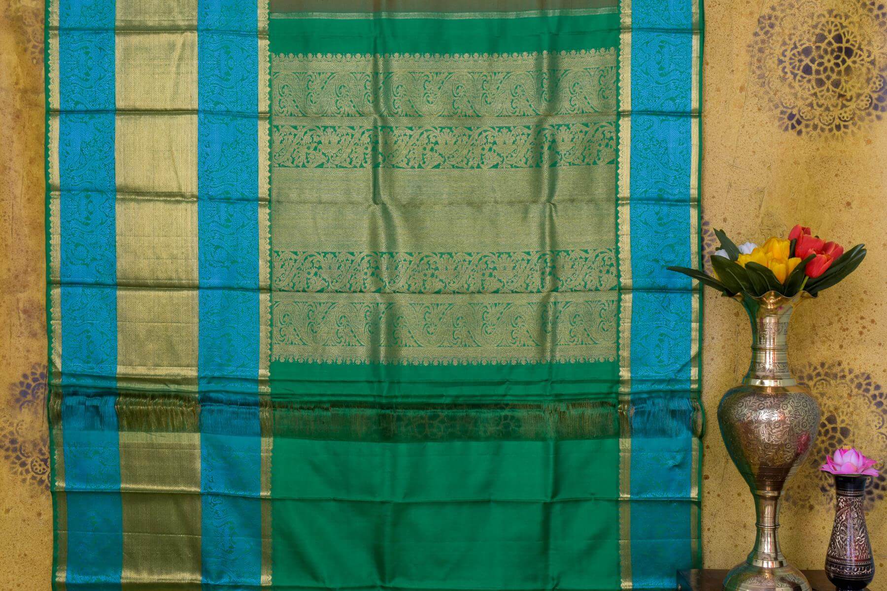 Kanjivaram silk saree SS4290