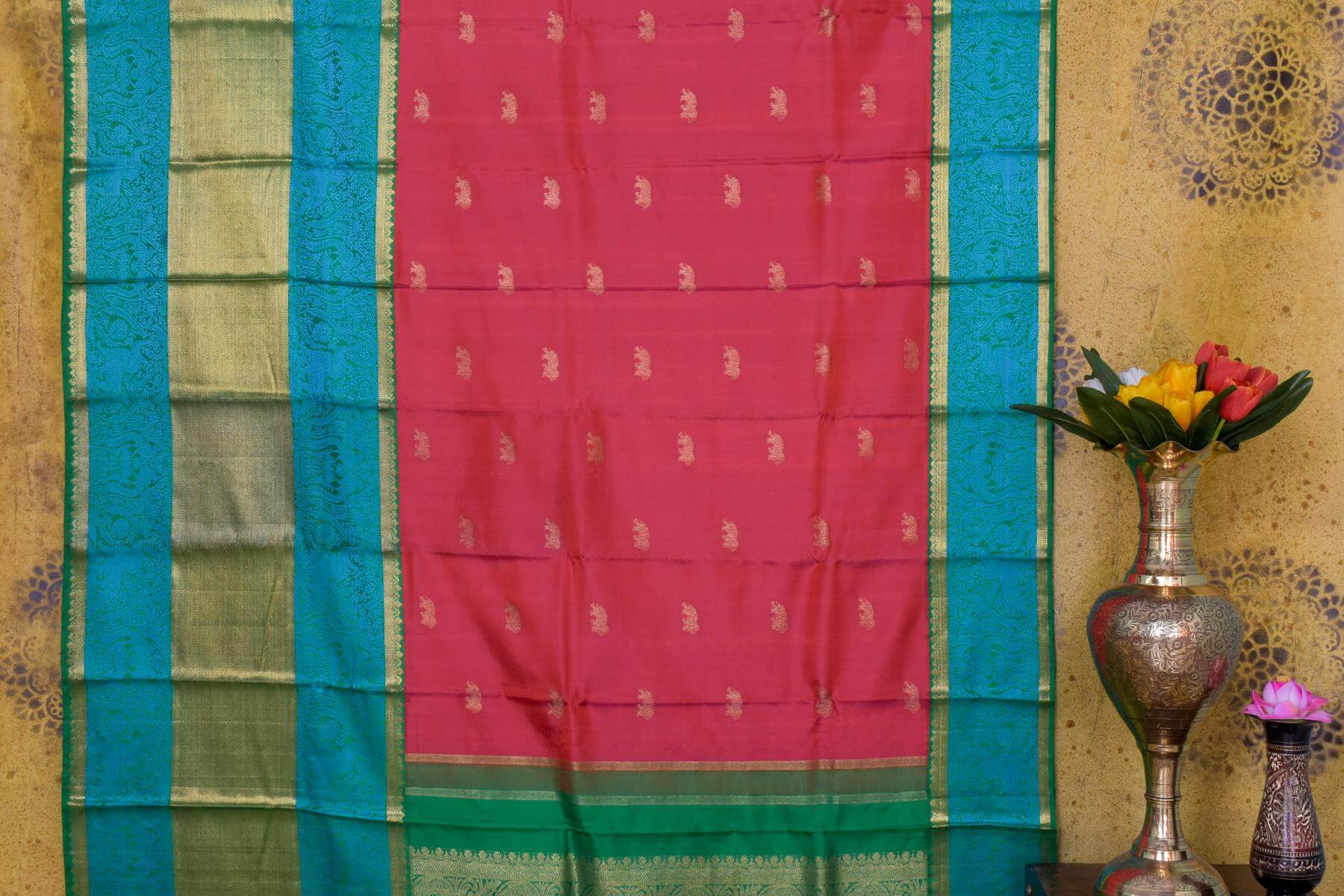 Kanjivaram silk saree SS4290