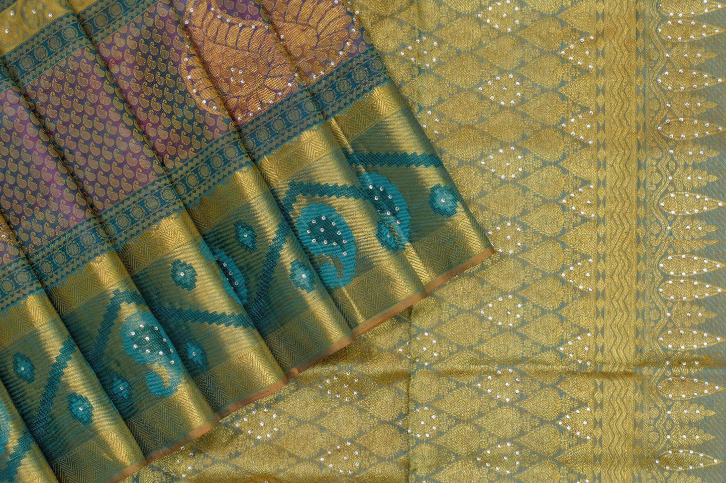 Kanjivaram silk saree SS4323