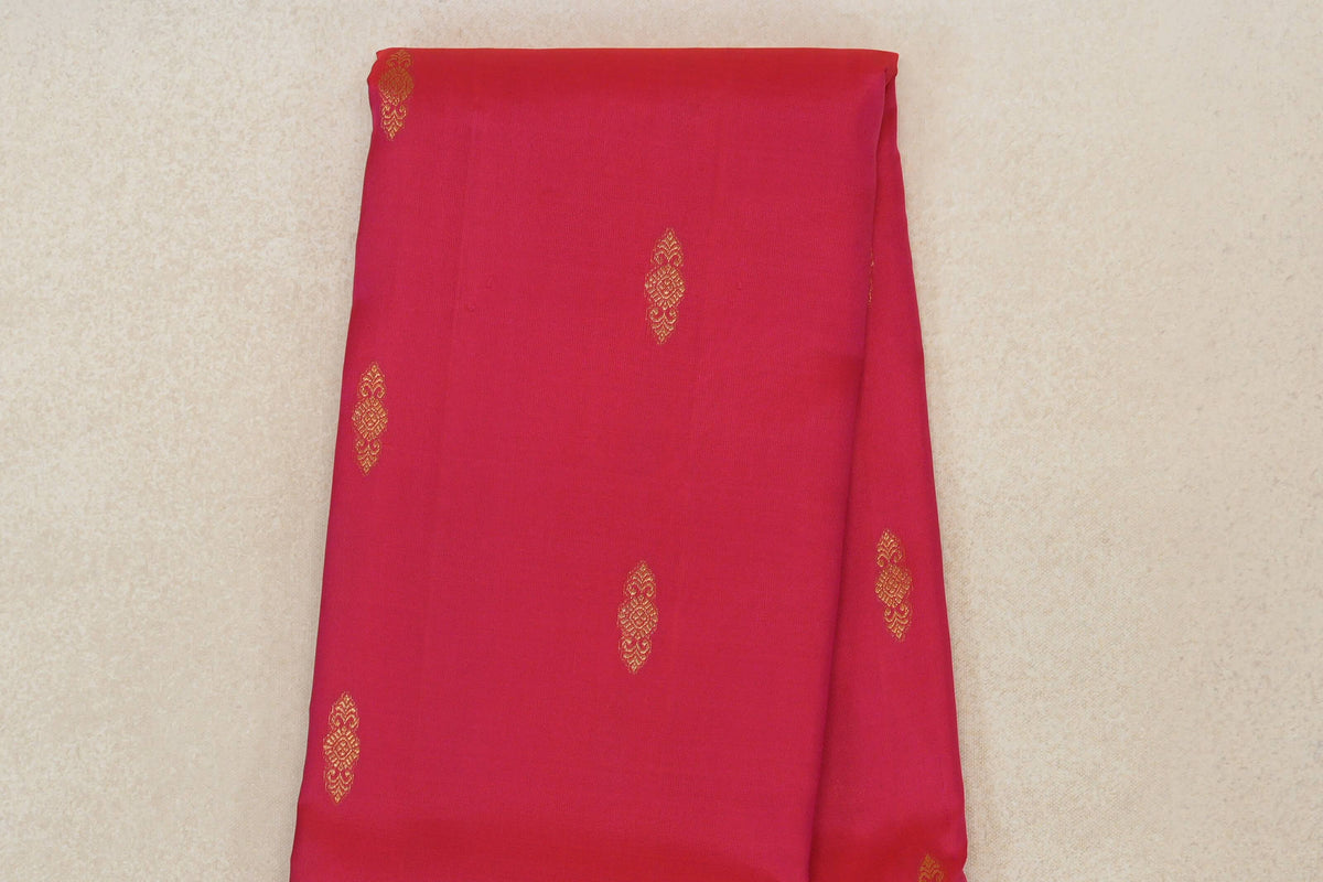 Bright Pink Vintage Kanjivaram Silk Saree body