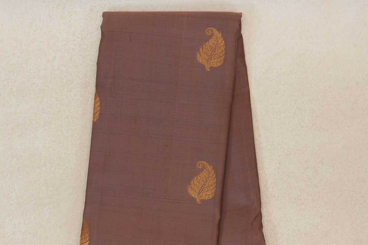 Light Brown Light Weight Kanjivaram Silk Saree body