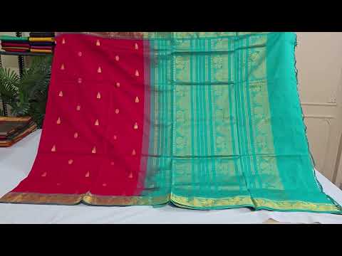 Semi Silk Cotton Saree SS5341