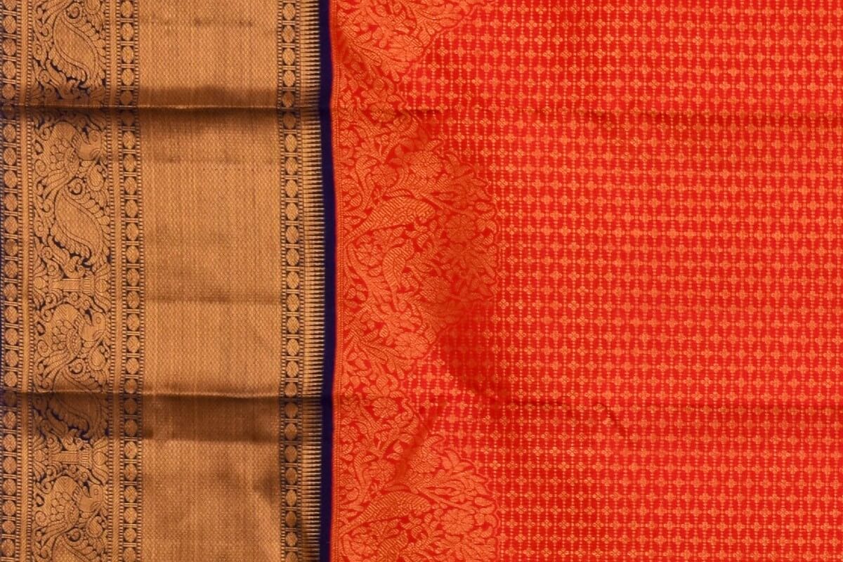 Kanjivaram silk saree SS3279