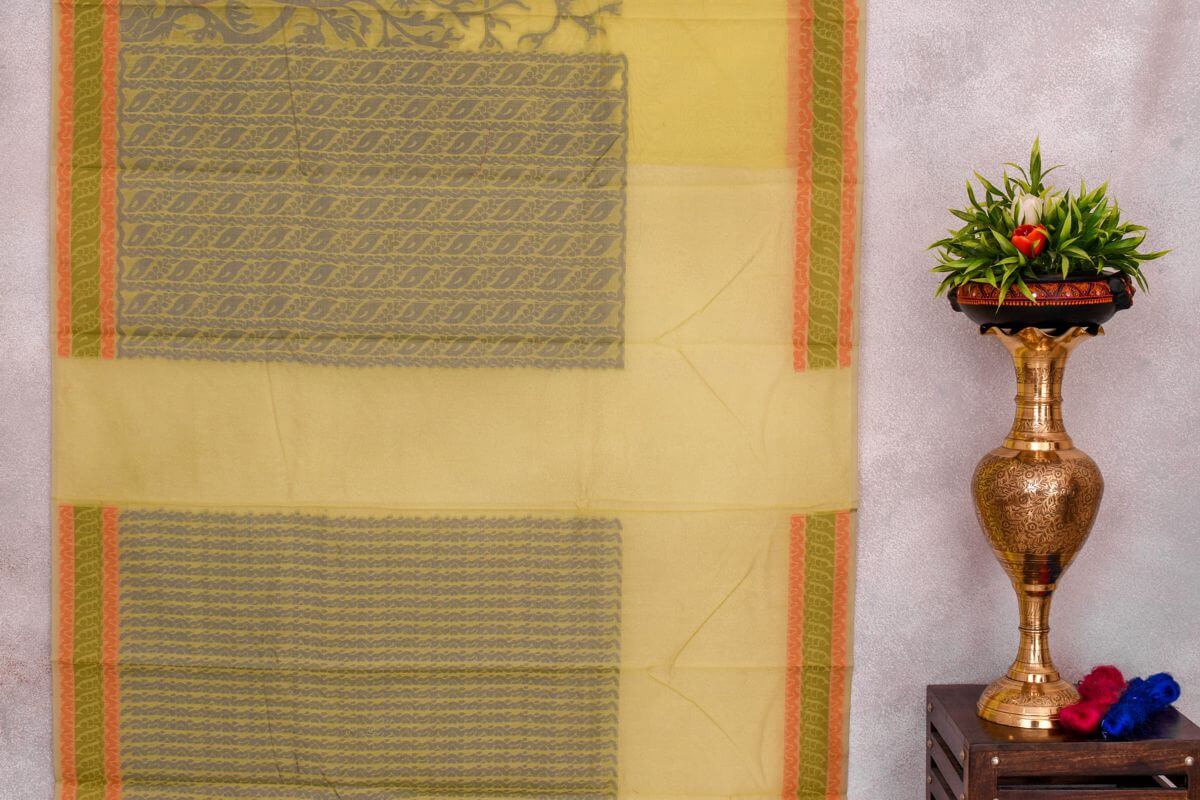 Blended cotton saree SS2270