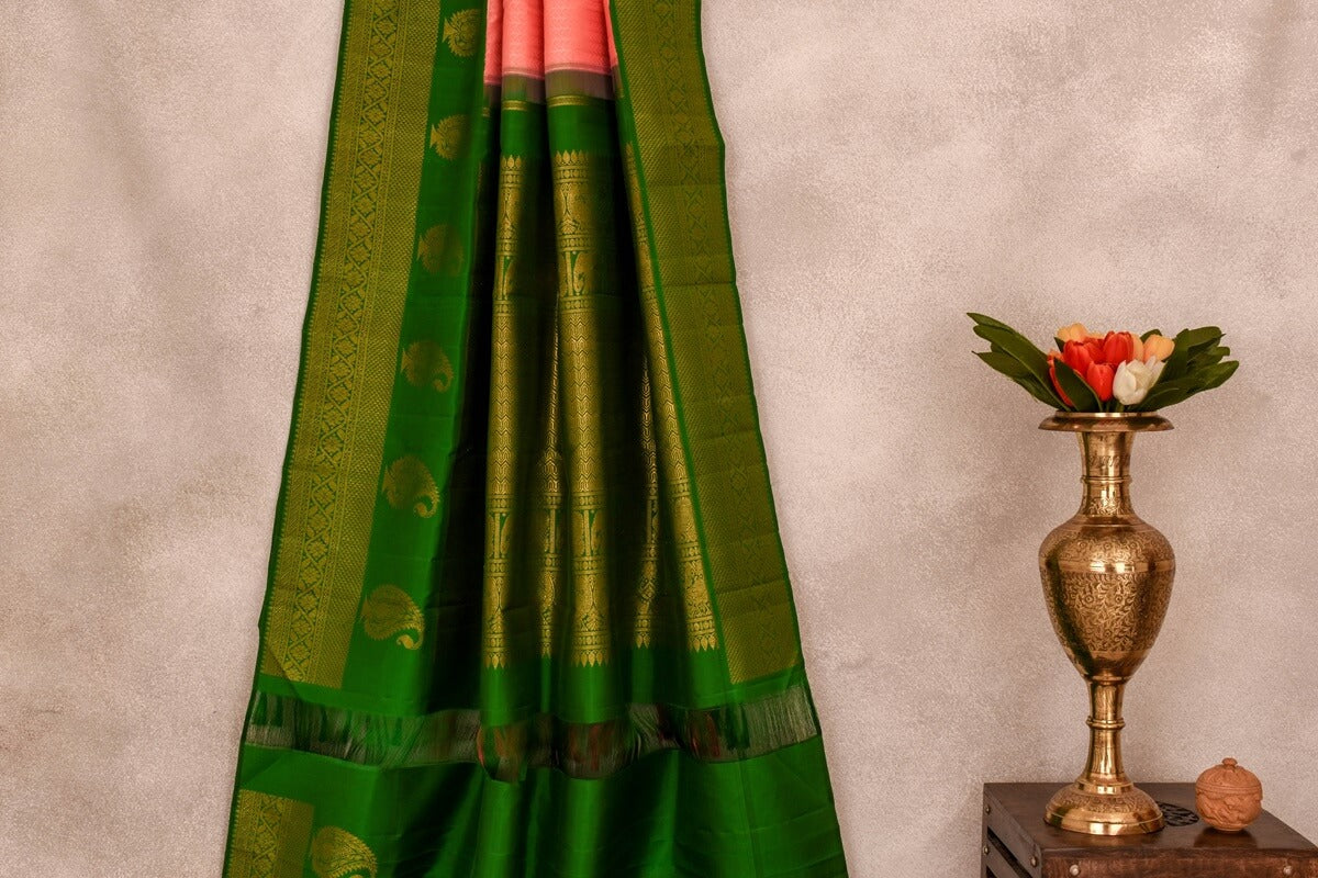 Kanjivaram silk saree SS3568