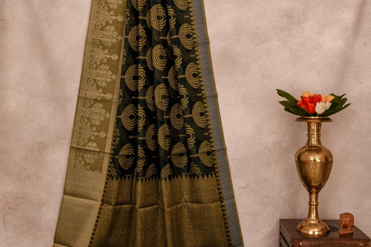 Blended cotton saree SS3530