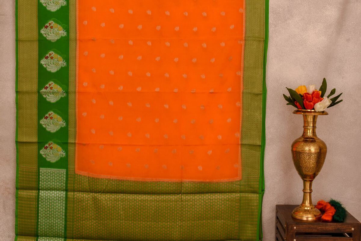 Blended cotton saree SS2778