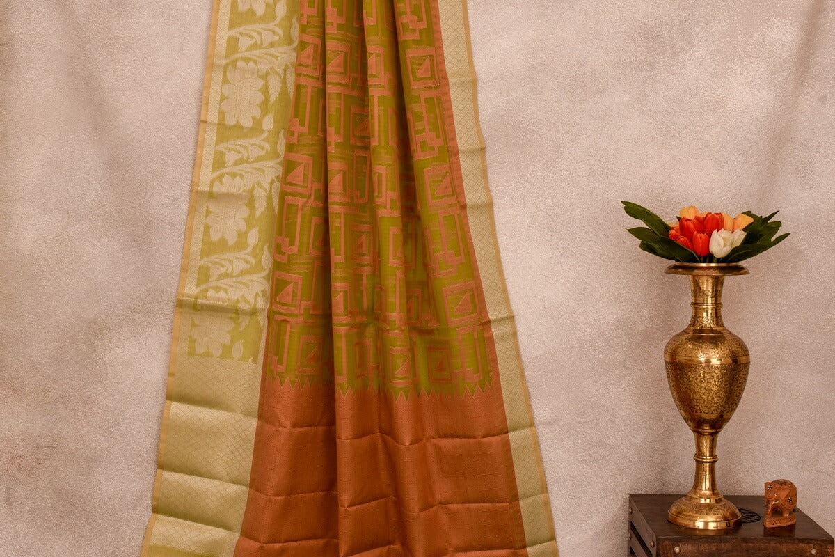 Blended cotton saree SS3531