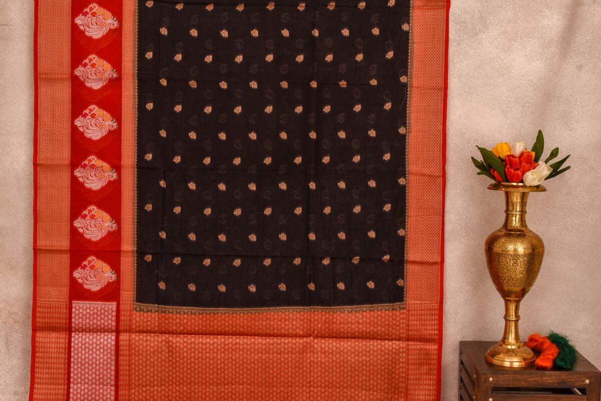 Blended cotton saree SS2779