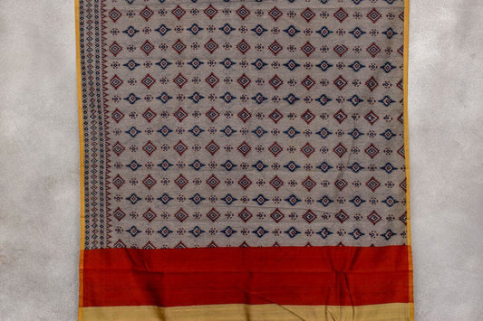 Silk cotton saree AC241