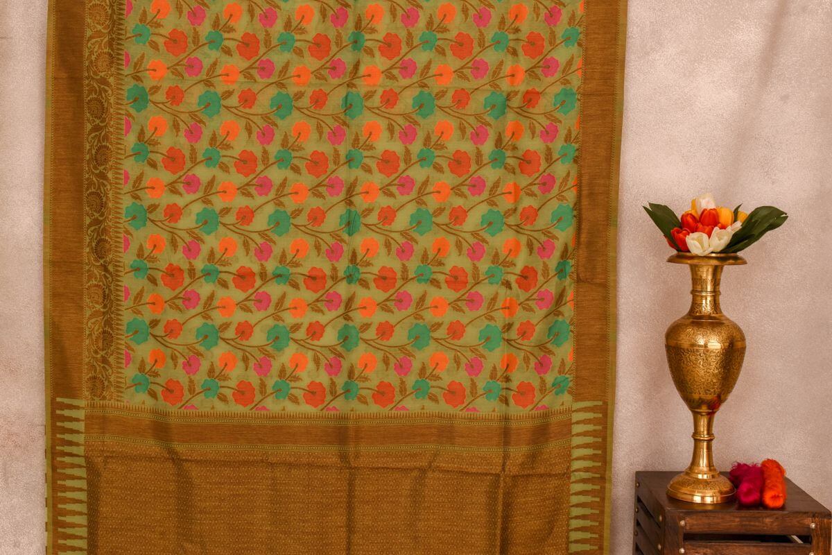 Blended cotton saree SS2987
